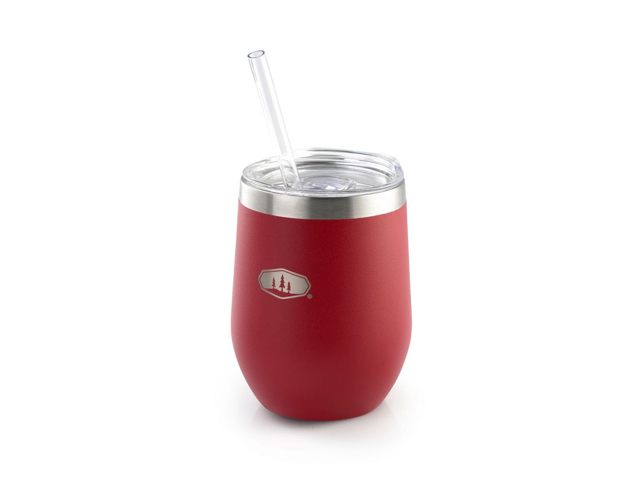 Glacier Stainless Tumbler Haute Red 12 Oz.