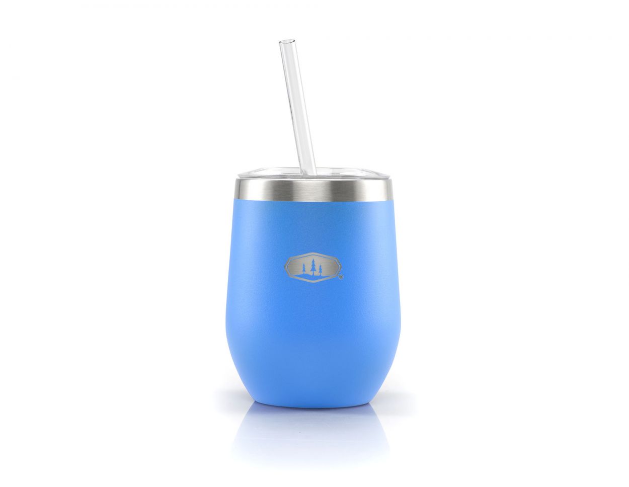 Glacier Ss Tumbler Blue Aster