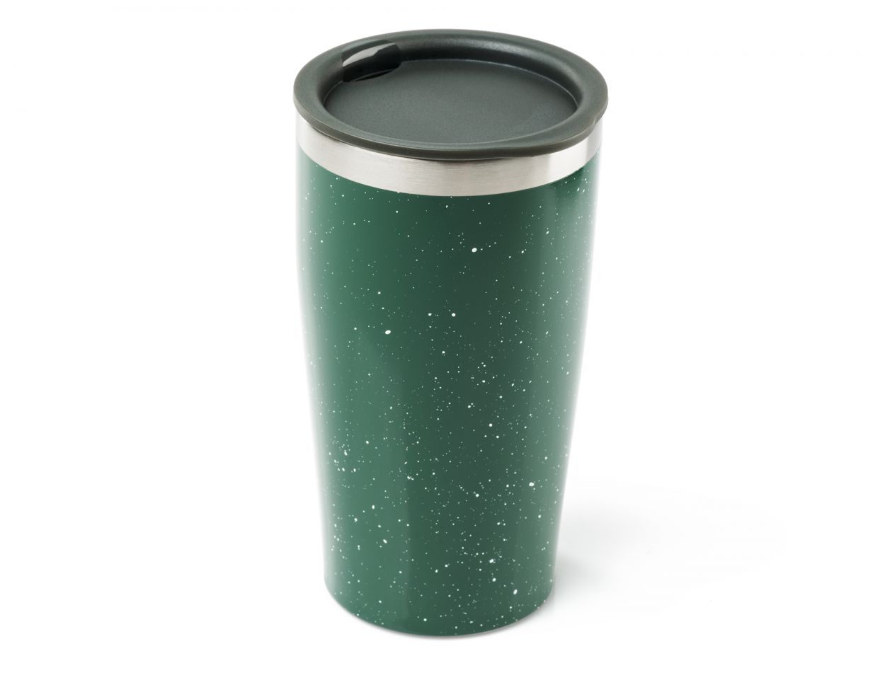 Glacier Stainless 16 Fl. Oz. Vacuum Tumbler- Green Spec