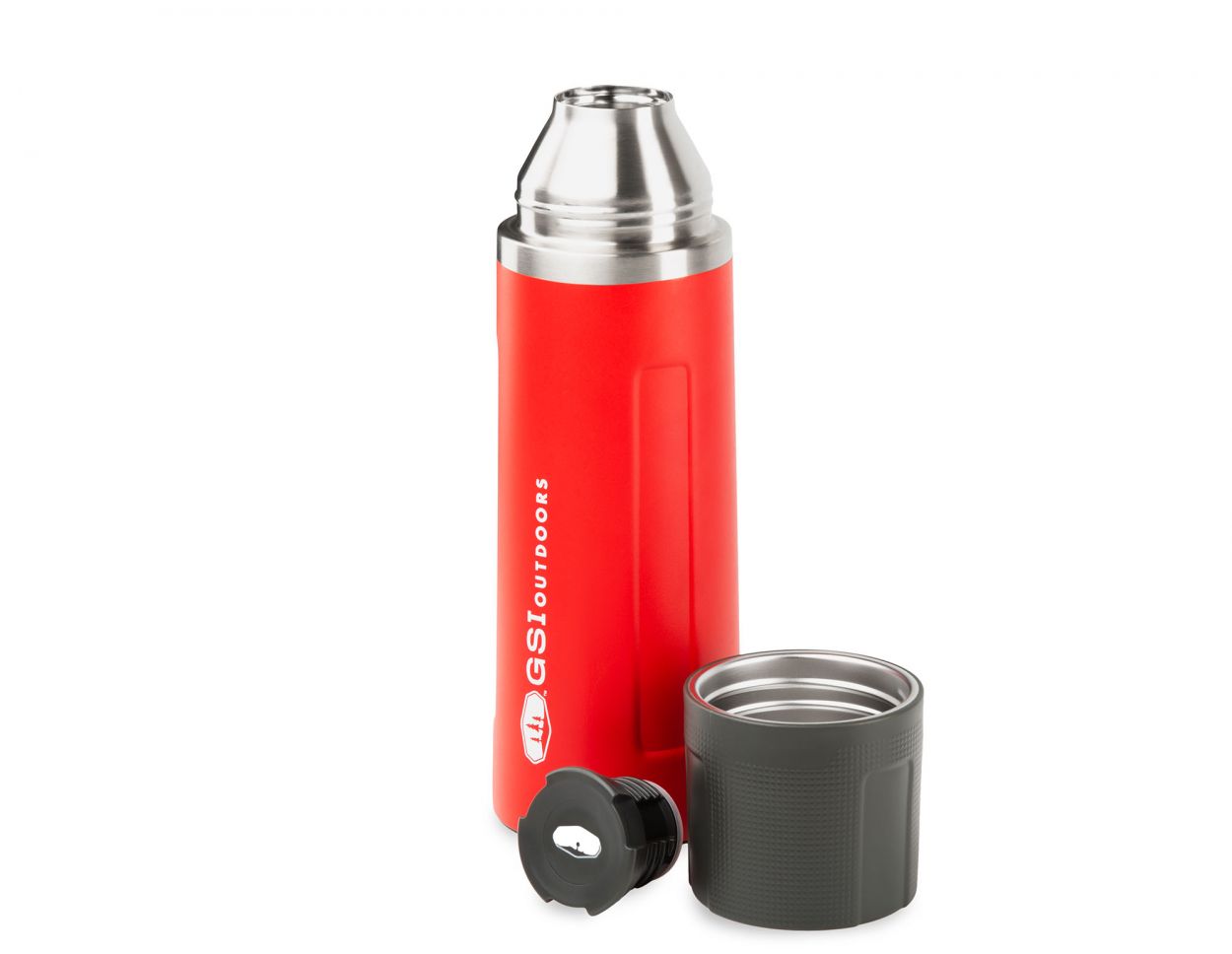 Glacier 1L Vacuum Bottle Red