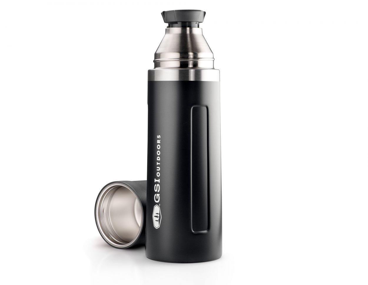 Glacier 1L Vacuum Bottle Black