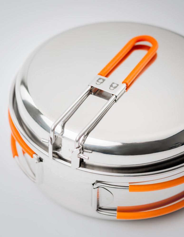 Glacier Stainless 1 Person Mess Kit