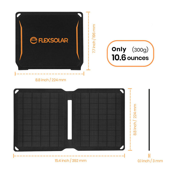 10w Flexible Solar Charger