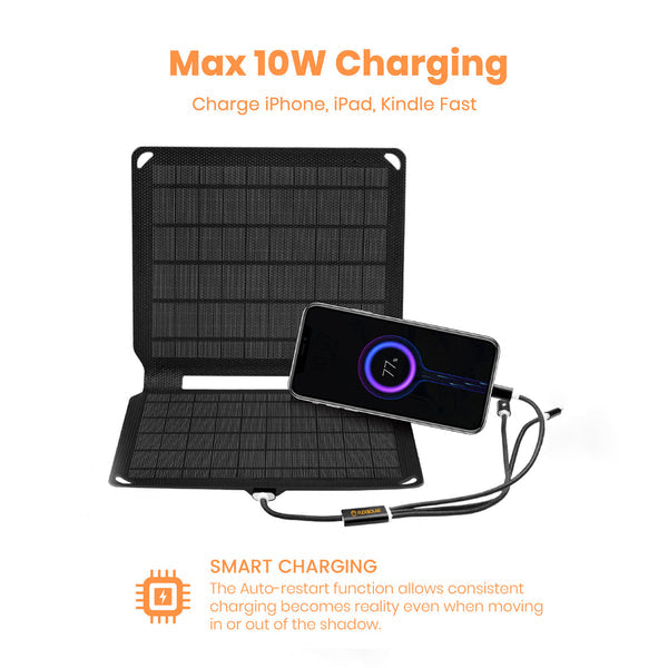 10w Flexible Solar Charger