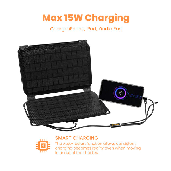 15w Flexible Solar Charger