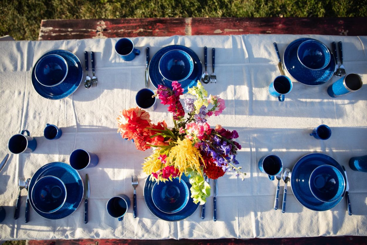 Pioneer Cutlery Set- Blue