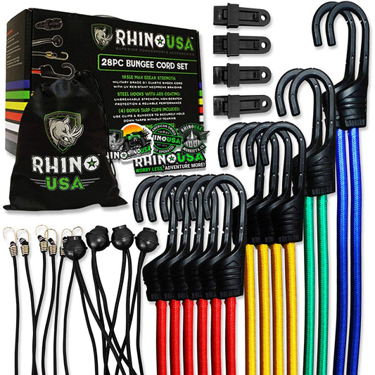 28 Piece Bungee Cord Set