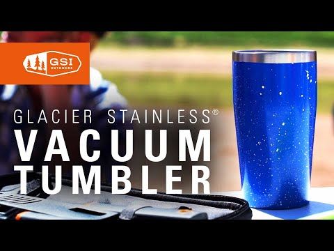 Glacier Stainless 16 Fl. Oz. Vacuum Tumbler- Brushed