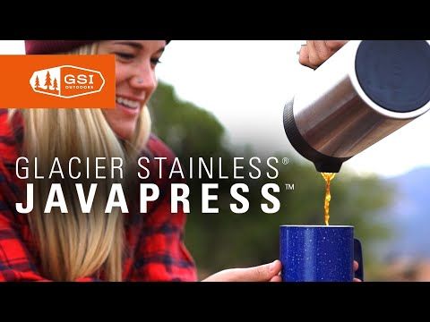 Glacier Stainless Javapress- Brushed